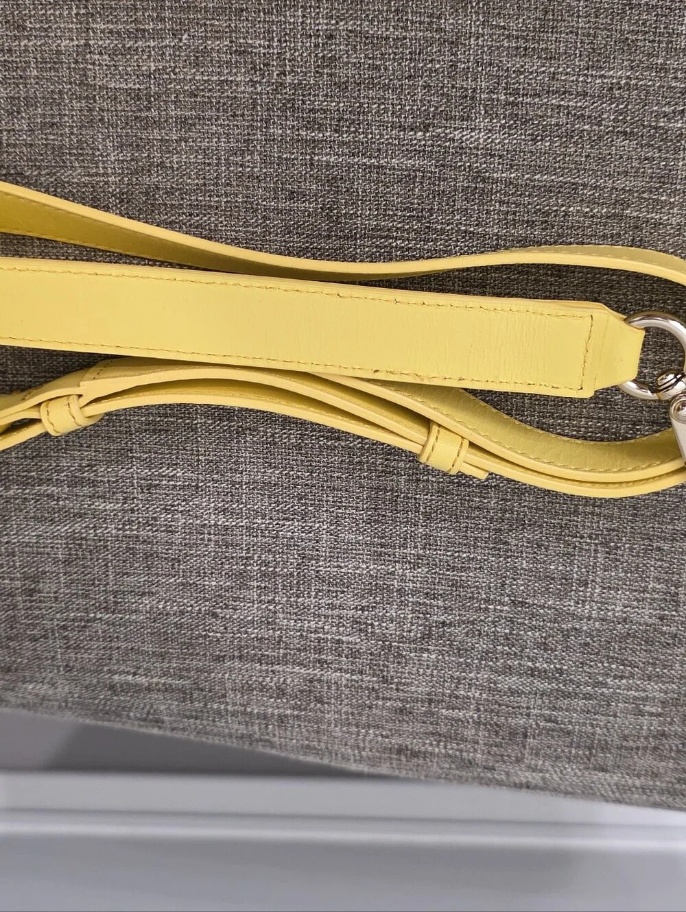 Rare Kate Spade Woods Drive Small Harris Leather bag Almondine/Sunshine